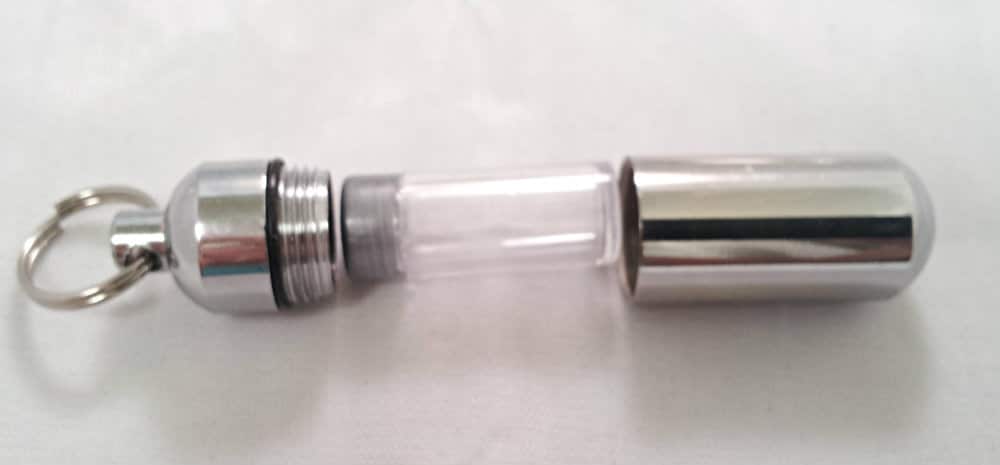 Rose Cross CREMATION URN Keychain Keepsake - Memorial Jewelry, Ashes, Necklace, Mourning Jewelry, Pet Urn, Child Loss, Personalized Urn