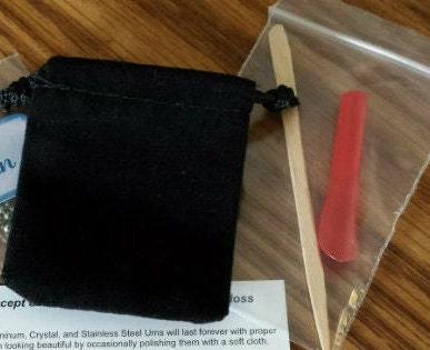 Set of 5 ENGRAVED  "Always In My Heart" Brushed Silver CREMATION URN on Stainless Steel Keychains with Velvet Pouches & Fill Kit