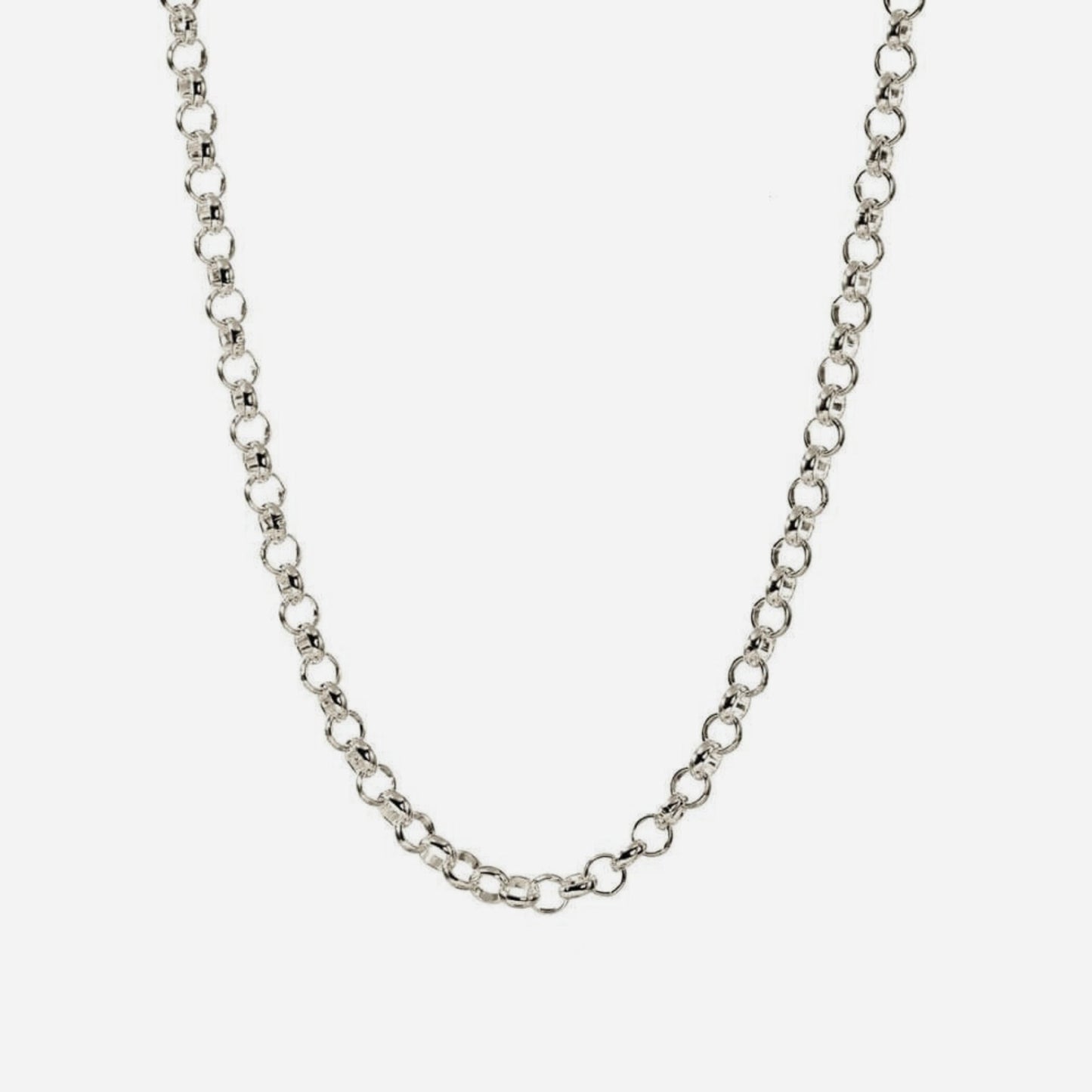Lovely Miniature Pet Cremation Urn on 24" Curb-Chain Necklace with DOG BONE - Pet Urn, Dog Urn, Pet Loss, Keepsake Urn, Cremation Jewelry