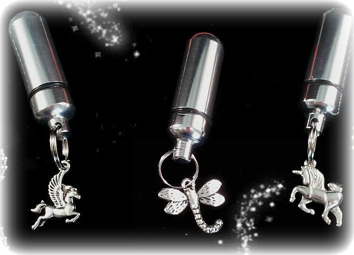 Mythical TRIO - Special Set OF 3 Cremation Urn Necklaces - Mourning Jewelry, Urn Necklace, Urn For Ashes, Pet Urn, Ashes Urn, Urn Keepsake
