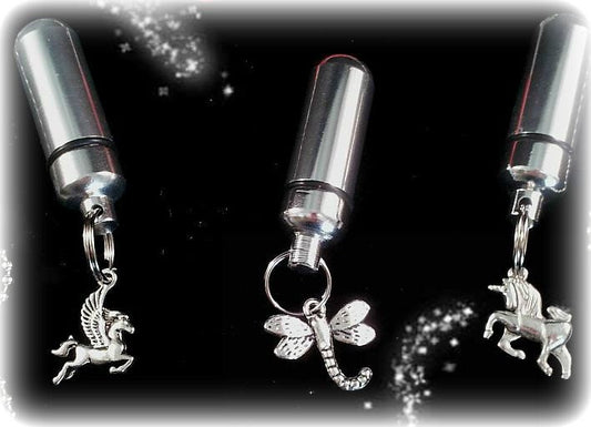 Mythical TRIO - Special Set OF 3 Cremation Urn Necklaces - Mourning Jewelry, Urn Necklace, Urn For Ashes, Pet Urn, Ashes Urn, Urn Keepsake