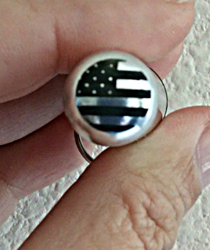 Complete Set - Silver CREMATION URN on 24" Necklace w/Patriotic Bald Eagle with Laser Engraved US Flag  - Includes Pouch and Fill Kit