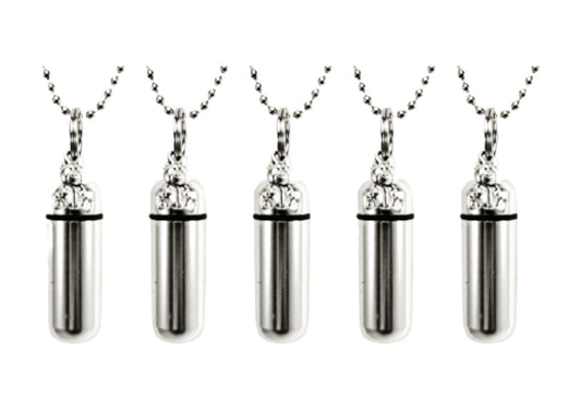Set of FIVE Teddy Bear Cremation Urn Necklaces - Memorial Jewelry, Child Loss, Urn Keepsake, Ashes Necklace, Baby Urn, Personalized Urn