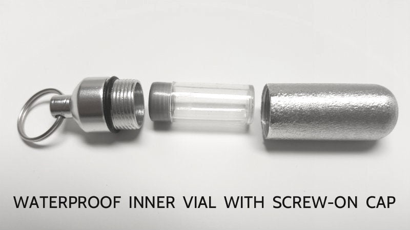 THREE Engraved "Forever Remembered Forever Loved" Brushed Silver CREMATION URNS On Steel Keychains, Memorial Jewelry, Urn Jewelry, Pet Urn