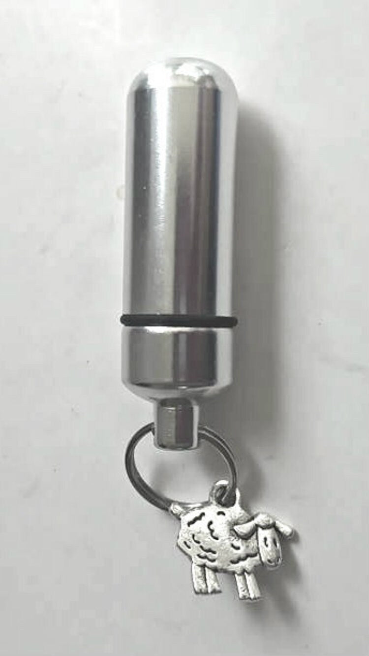 Set of FIVE "Little Lamb" CREMATION URN Necklaces - Memorial Jewelry, Ashes Keepsake, Child Urn, Baby Urn, Personalized Urn, Child Loss