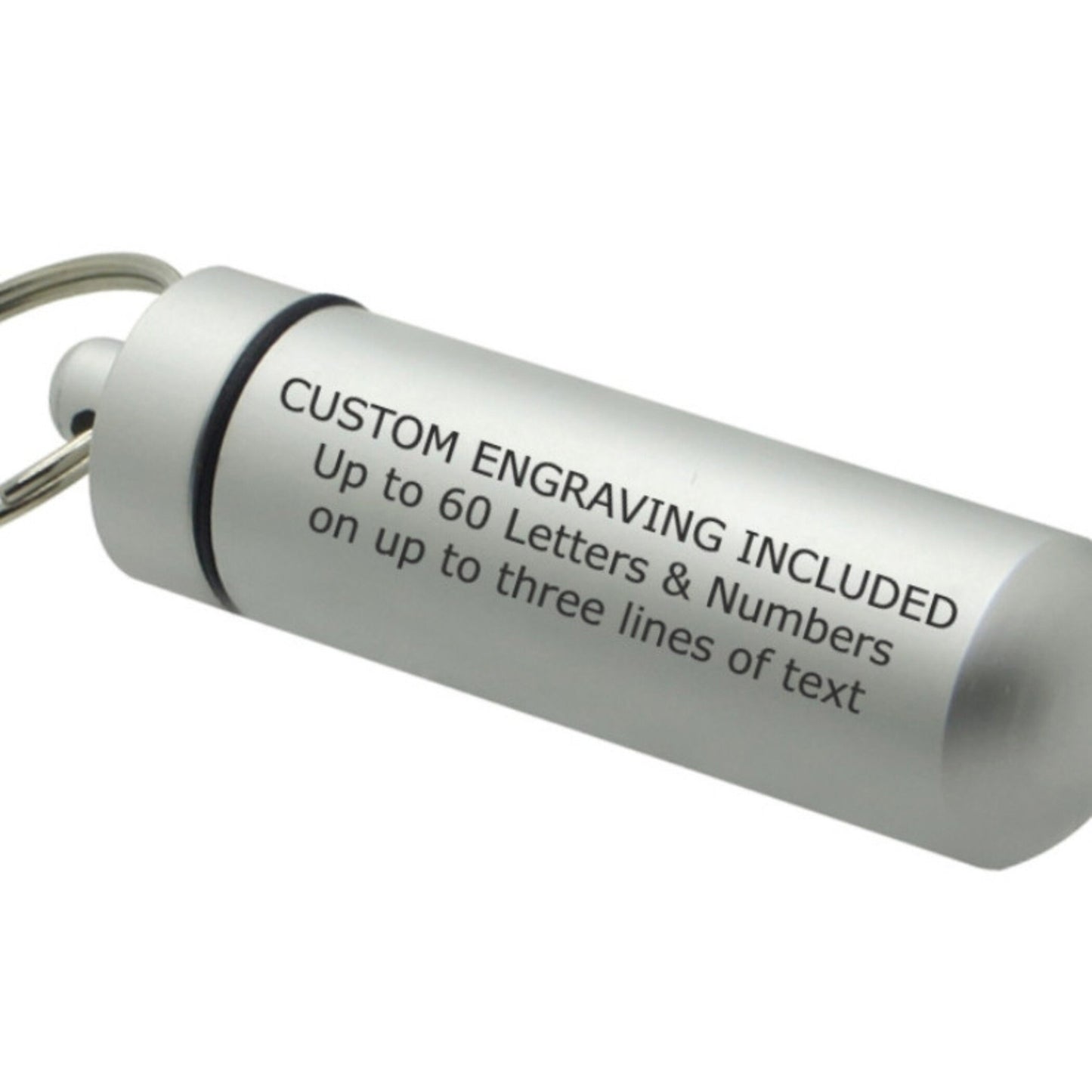 Patriotic Set of 5 Brushed Silver CUSTOM ENGRAVED Cremation Urn Necklaces with Bald Eagles - Urn Jewelry, Ashes Necklace, Pet Urn, Keepsake